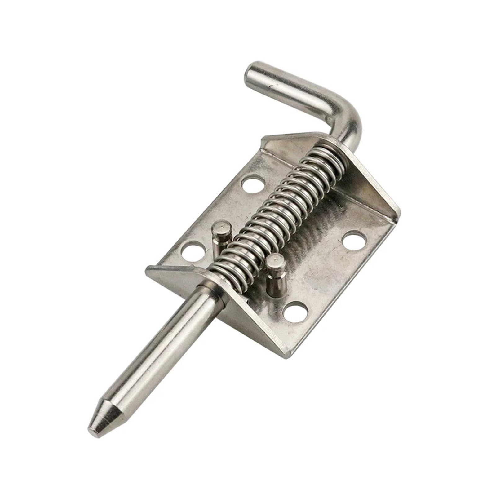4pcs Stainless Steel Spring Loaded L Shaped Telescopic Dowel Hinge for Industrial Machinery for Yard Gate
