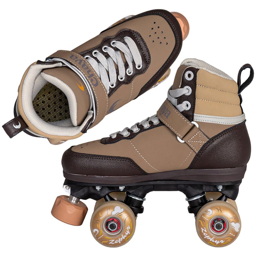Chaya Lifestyle Rollschuhlaufen: Unisex, Turnschuhe inspiriert, breite Zehensitz, Premium-Komponenten für komfortables Skaten