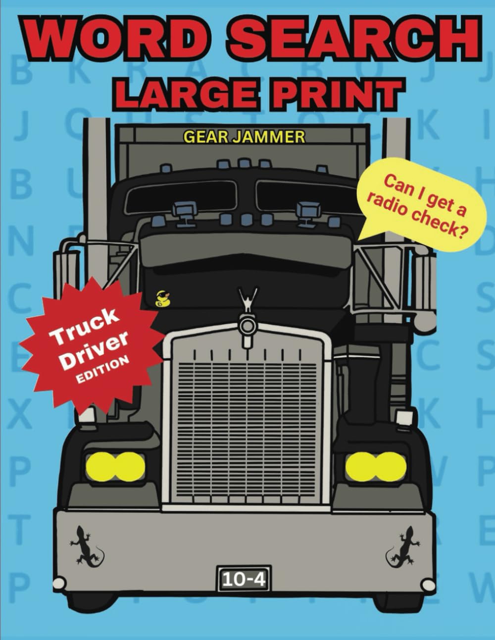 Word Search Large Print Truck Driver Edition