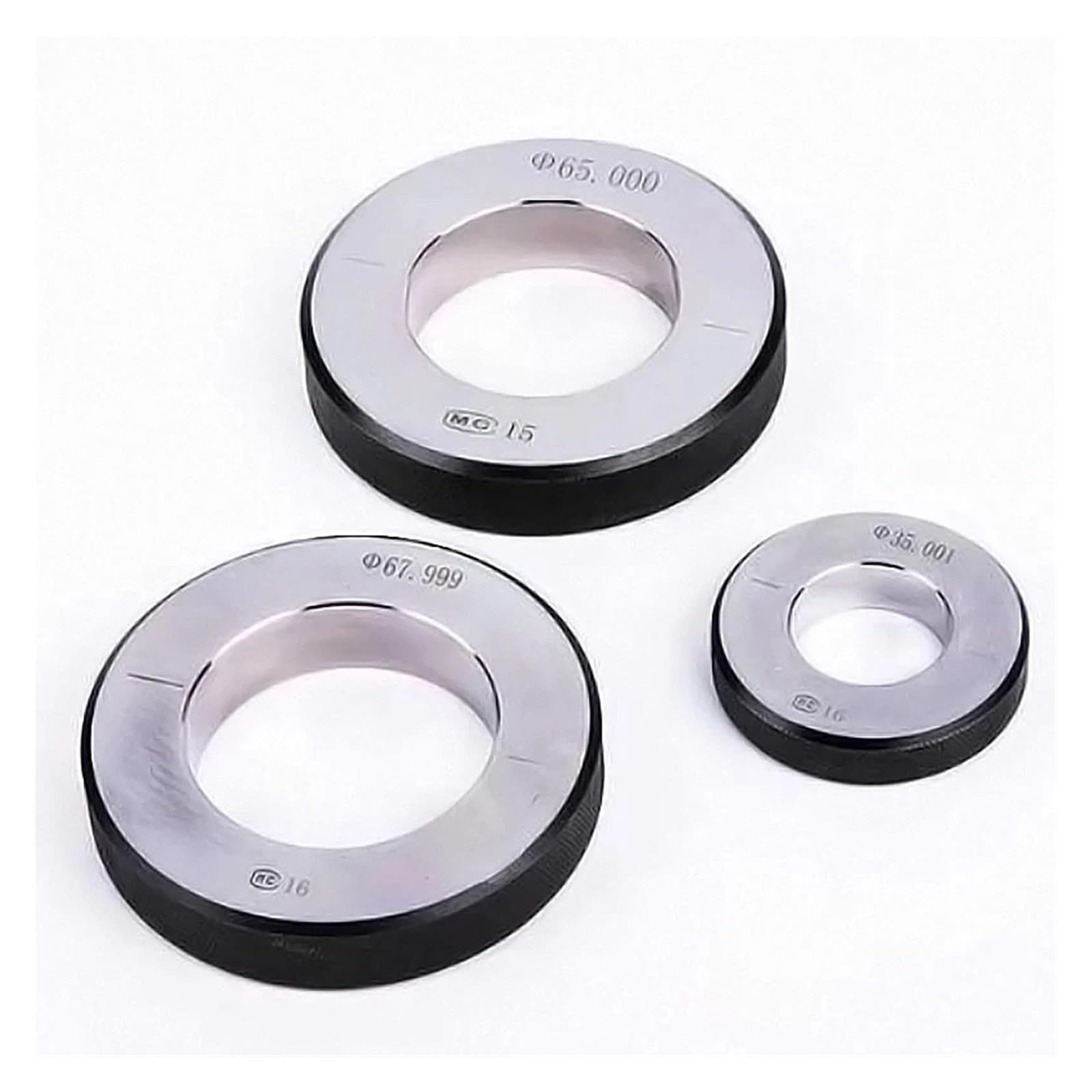 Calibrador de roscas, Calibre de anillo ajuste calibración diámetro interior 1-25 mm liso(16mm)