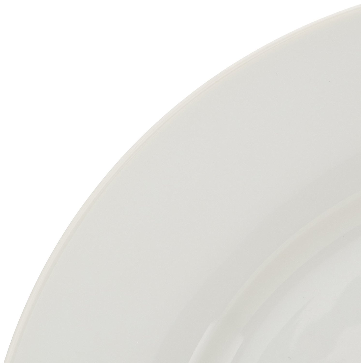 Amazon Basics Geschirrservice 18-teilig für 6 Personen Weiß