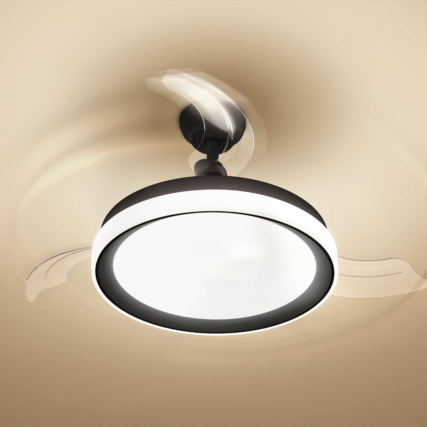 Philips Bliss DC LED Ceiling Fan with blades in motion
