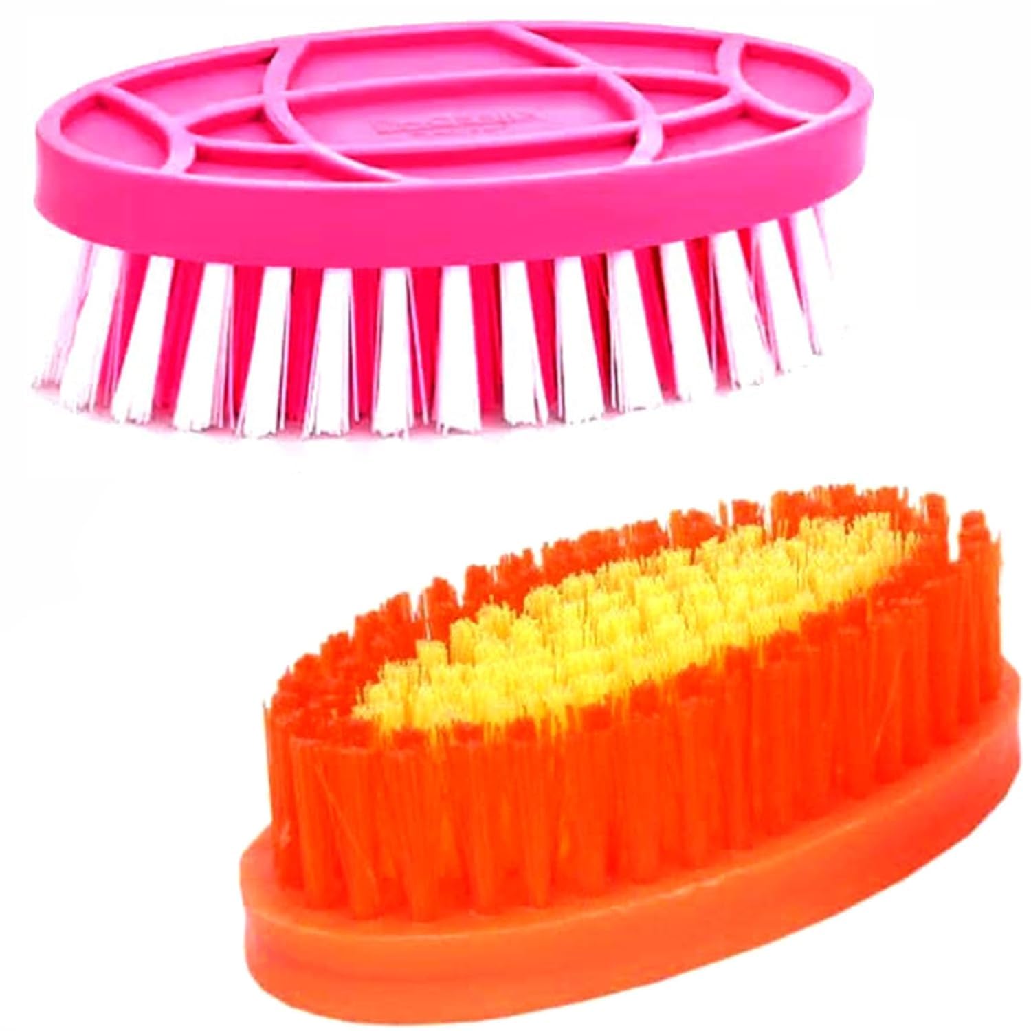 Front Cloth Washing Brush Soft Washing Scrubbing Spotting Wet Dry Brush Plastic Wet and Dry (Multicolor, 2 Units)-image-7