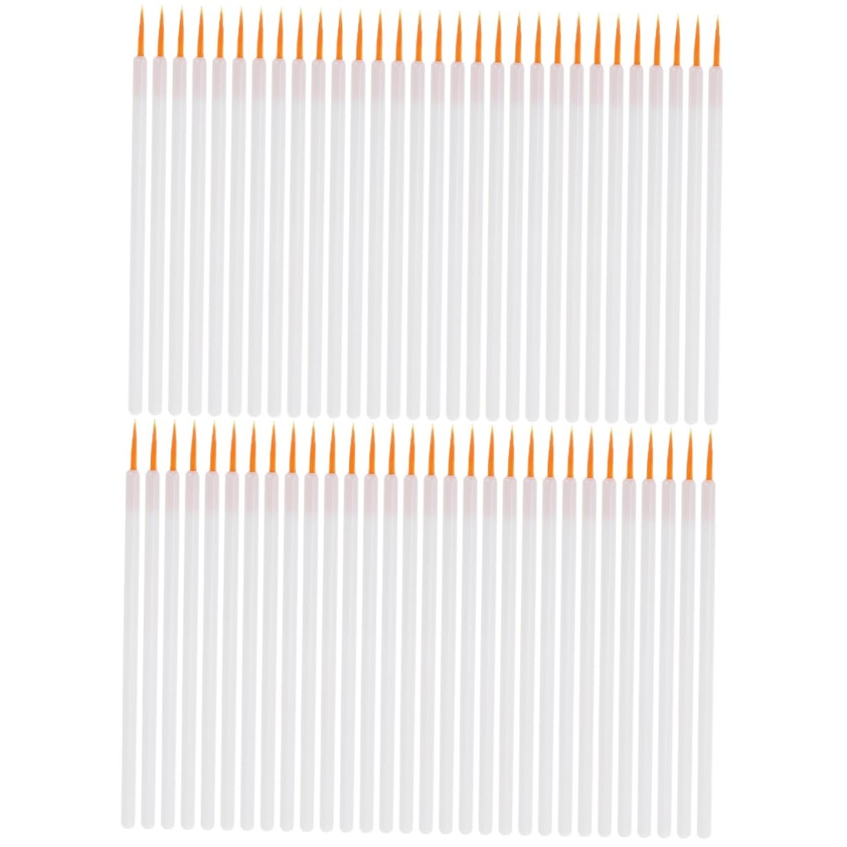 SOESFOUFU 2sets Quality Eyeliner Brush Safe for Eyes Eye Makeup Accessory Travel-size Lightweight 100pcs*2