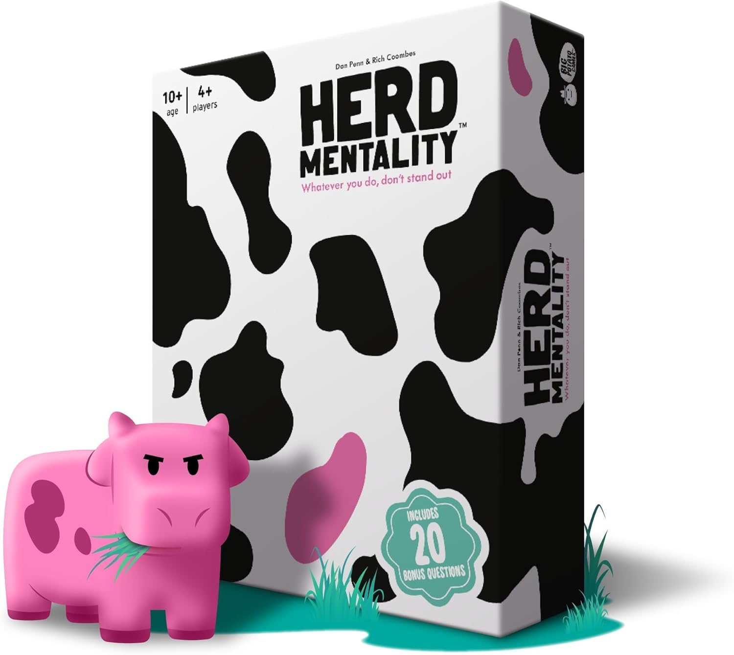 Big Potato Herd Mentality Board Game: The Udderly Addictive Family Game | The Same Classic Game in a Space Saving Smaller Box