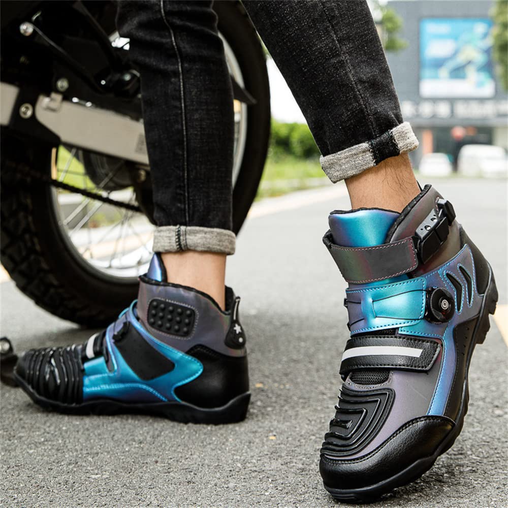 Amazon.co.jp: オートバイ靴 バイク用ブーツ ブーツ オフロードブーツ 