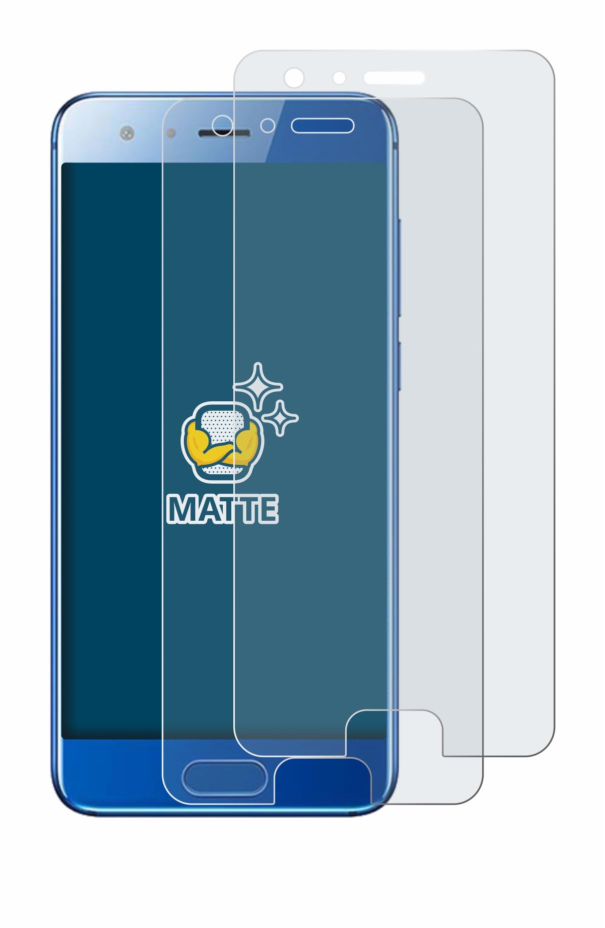 Brotect Pellicola Opaca Antiriflesso Per Honor 9 – 2 Pezzi – Made In Germany - 3