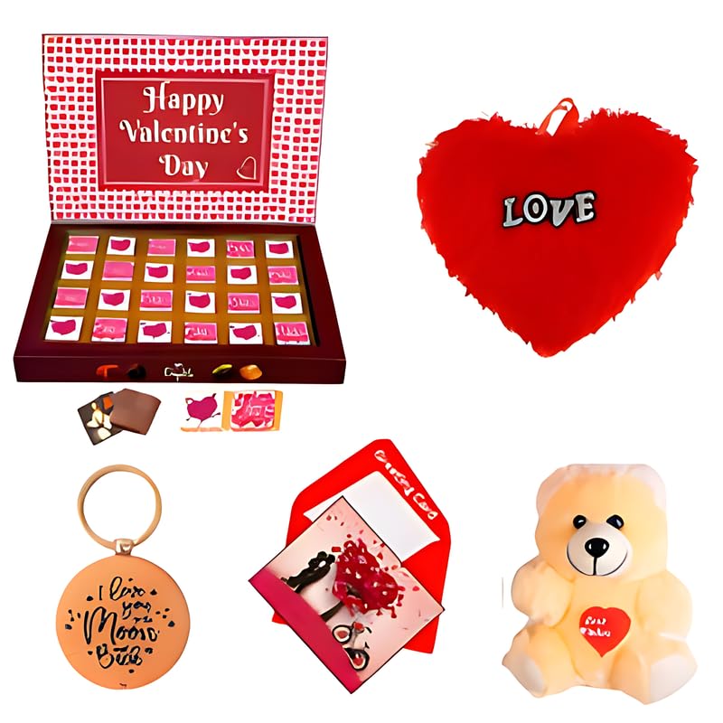 “Rich Chocolate Truffles & Bars Gift Box – A Sweet Surprise for Chocolate Aficionados” (24PC COMBO)-image-3