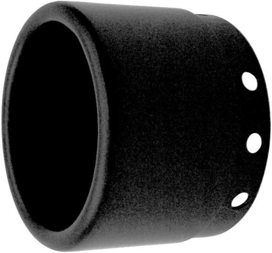 Kerker 1088048 Rolled Edge Replacement End Cap with Black Anodized