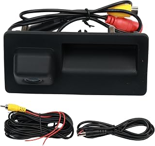 Auto Rückansicht mit Push Button Reverse Camera für Golf Variant S-a-n T-g-n T-u-n T-u-g Yeti Alhambra Rückfahrkamera 5K0980551 5N0827566A 5N0827566J