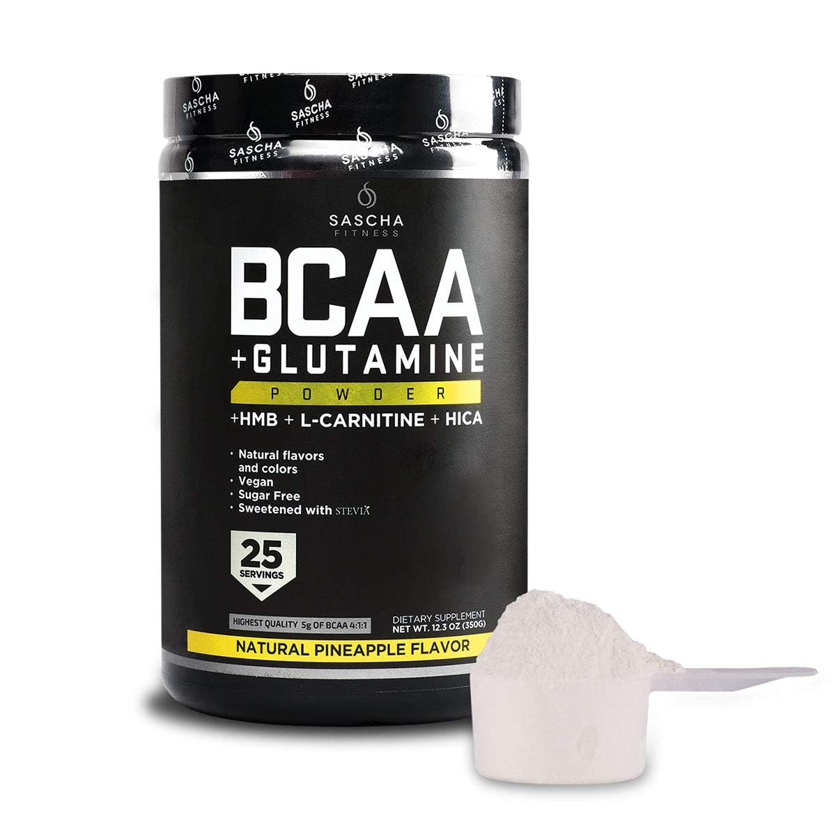 bcaa creatine l carnitine Amazon.com: SASCHA FITNESS BCAA 4:1:1 + Glutamine,HMB,L-Carnitine, HICA