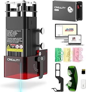 Creality 5W Laser Module Kit, Laser Engraver Module for Ender 3 Neo, Ender 3 V2 Neo, Ender 3 Max Neo, Ender 3 V2, Ender 3, Ender 3 Pro, Ender 3 S1, Ender 3 S1 Plus, Ender 3 S1 Pro (5W Laser)