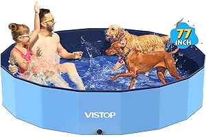Jumbo Foldable Pet Pool for Dogs, Cats, and Kids