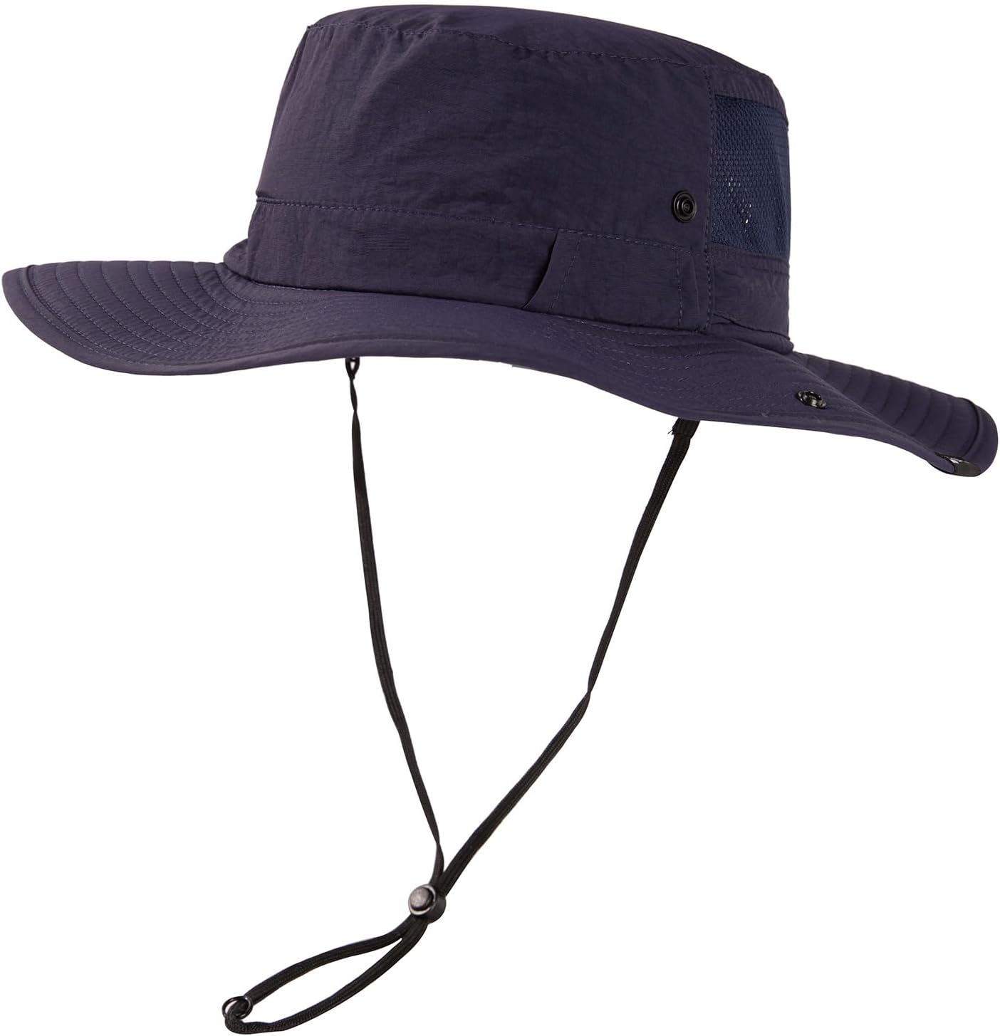 TOP-EX Men's Wide Brim Sun Hat UPF 50+ Waterproof, Packable Breathable Mesh Boonie Bucket Cap for Hiking Fishing Safari