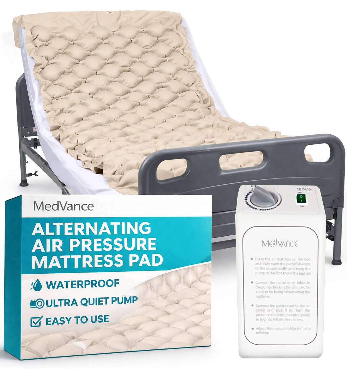 MedVance Alternating Air Pressure Mattress Pad