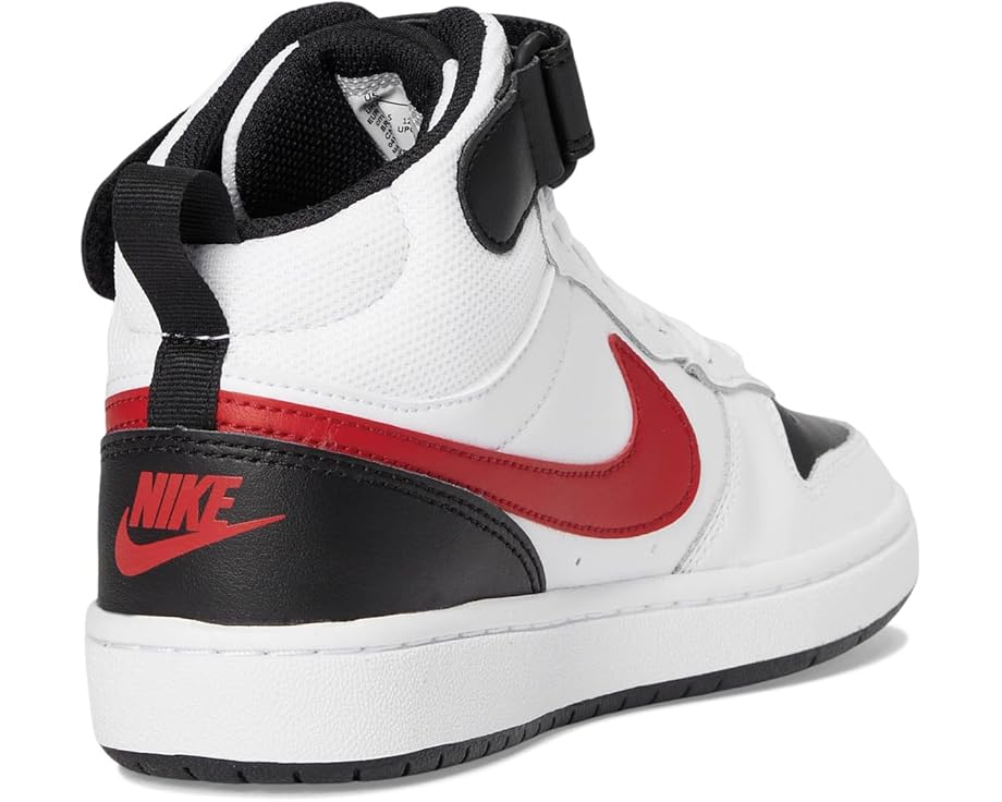 Nike Kids Court Borough Mid 2 (Big Kid) - Back View