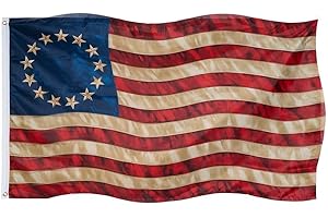 3x5 Premium BETSY ROSS FLAG 4x6 | 3D Printed Star Signer Bradford Freedom