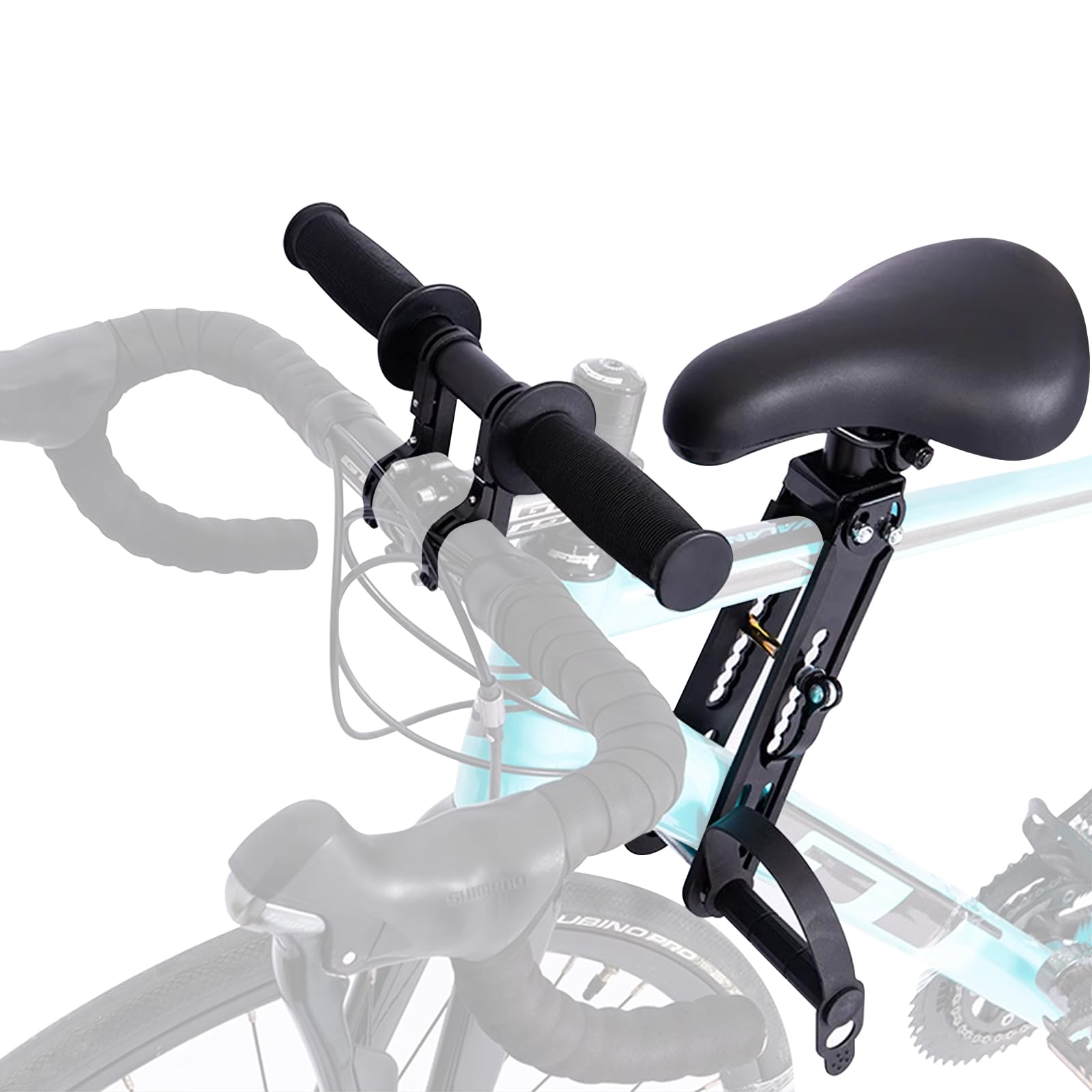 PORFOYO Seggiolino per Mountain Bike,Sedile Anteriore per Bicicletta,Bike Seggiolini Anteriori per Bambini,Seggiolino per Bicicletta Anteriore per Bambini