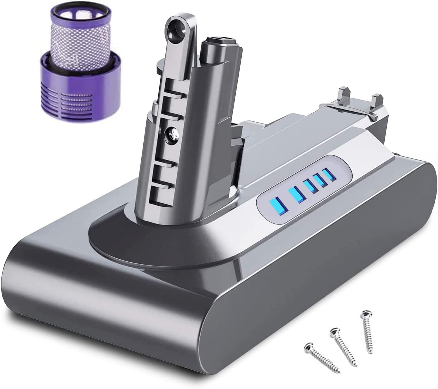 Batteria di ricambio 6000mAh per Dyson V10 Dyson V10 Animal V10