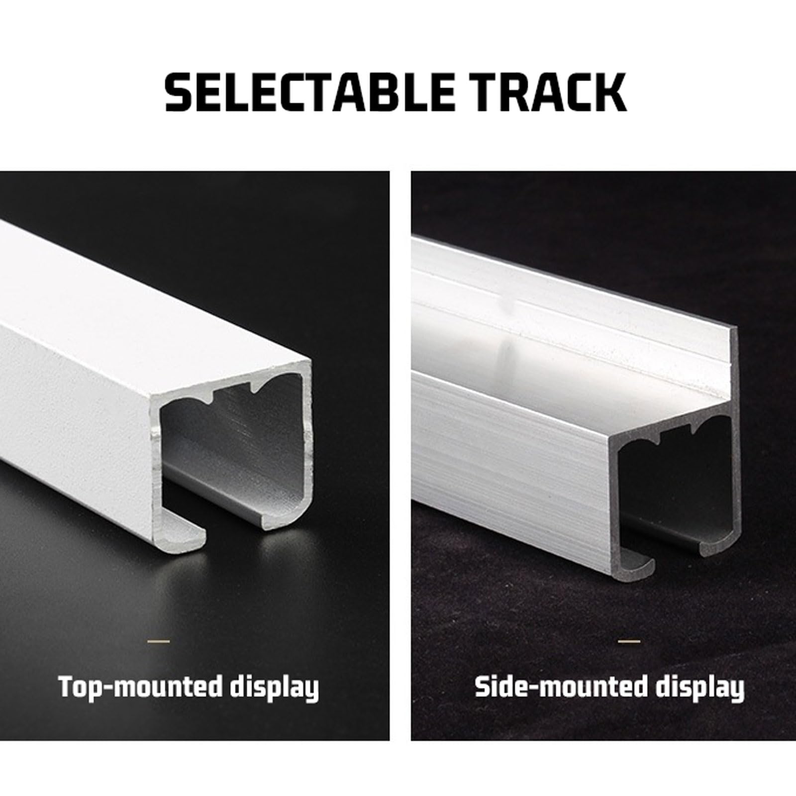Rail pour Accrocher des Tableaux,SystèMe De Suspension De Cimaises,SystèMe D'Accrochage De Cimaise,Capacité De Charge éLevéE,Aux Salons,Couloirs,Galeries Chambres Et Bureaux
