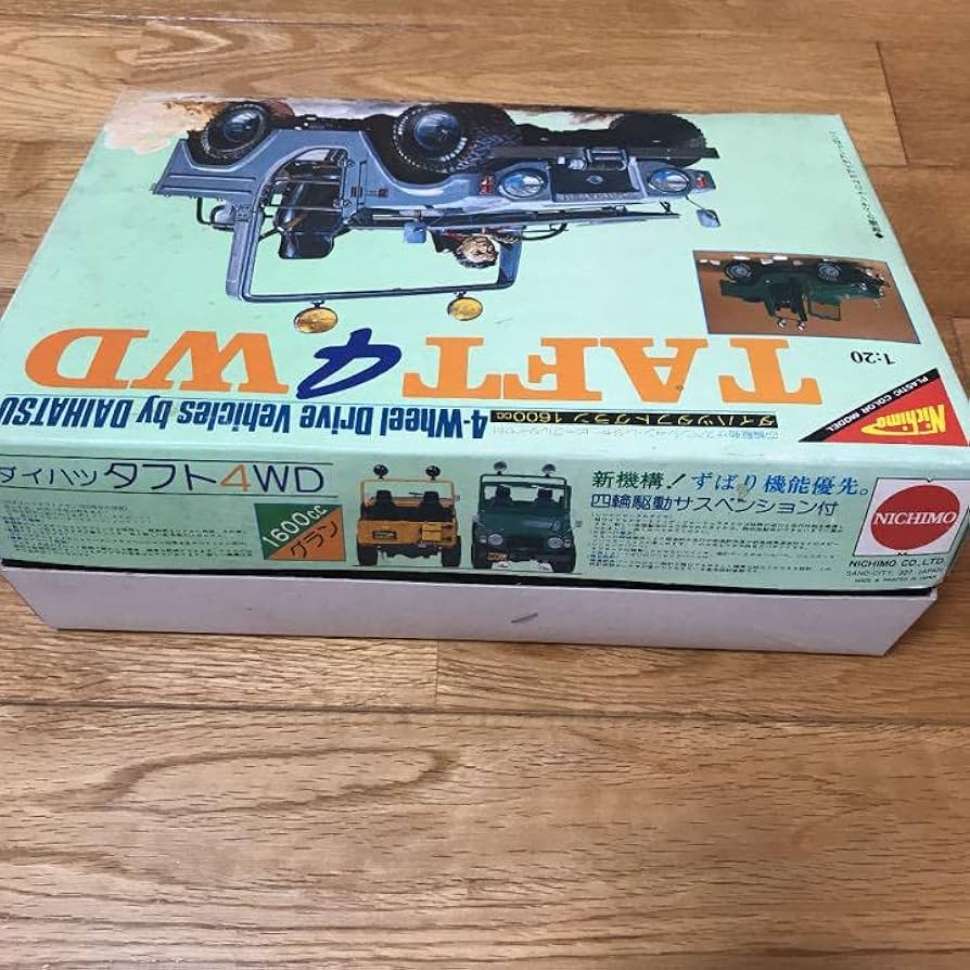 ニチモ／シリーズNo.2「ダイハツ・タフト４WD」1/20スケールプラモ Amazon | ニチモ 1/20 ダイハツタフト4WD 模型 プラモデル
