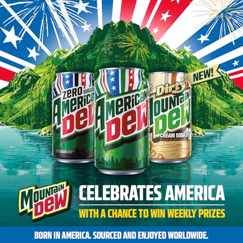 Image of Mountain Dew Soda, 12 Fl Oz Cans (Pack of 12)