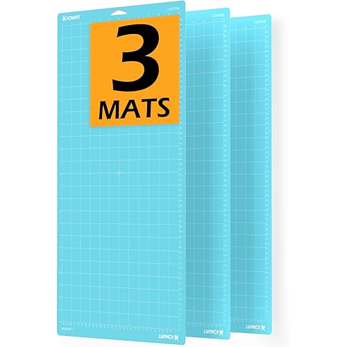 Cutting Mats for Cricut Maker 3/Maker/Explore 3/Air 2,12x24 Inch LightGrip Quilting Replacement Cut Mat Compitable with Cricut Machines