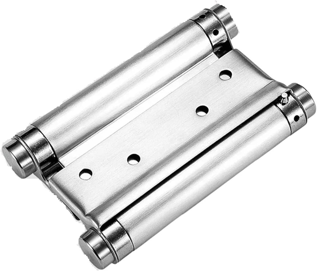 Double Spring Stainless Steel Two-Way Free Door Furniture Hinge(4inch)