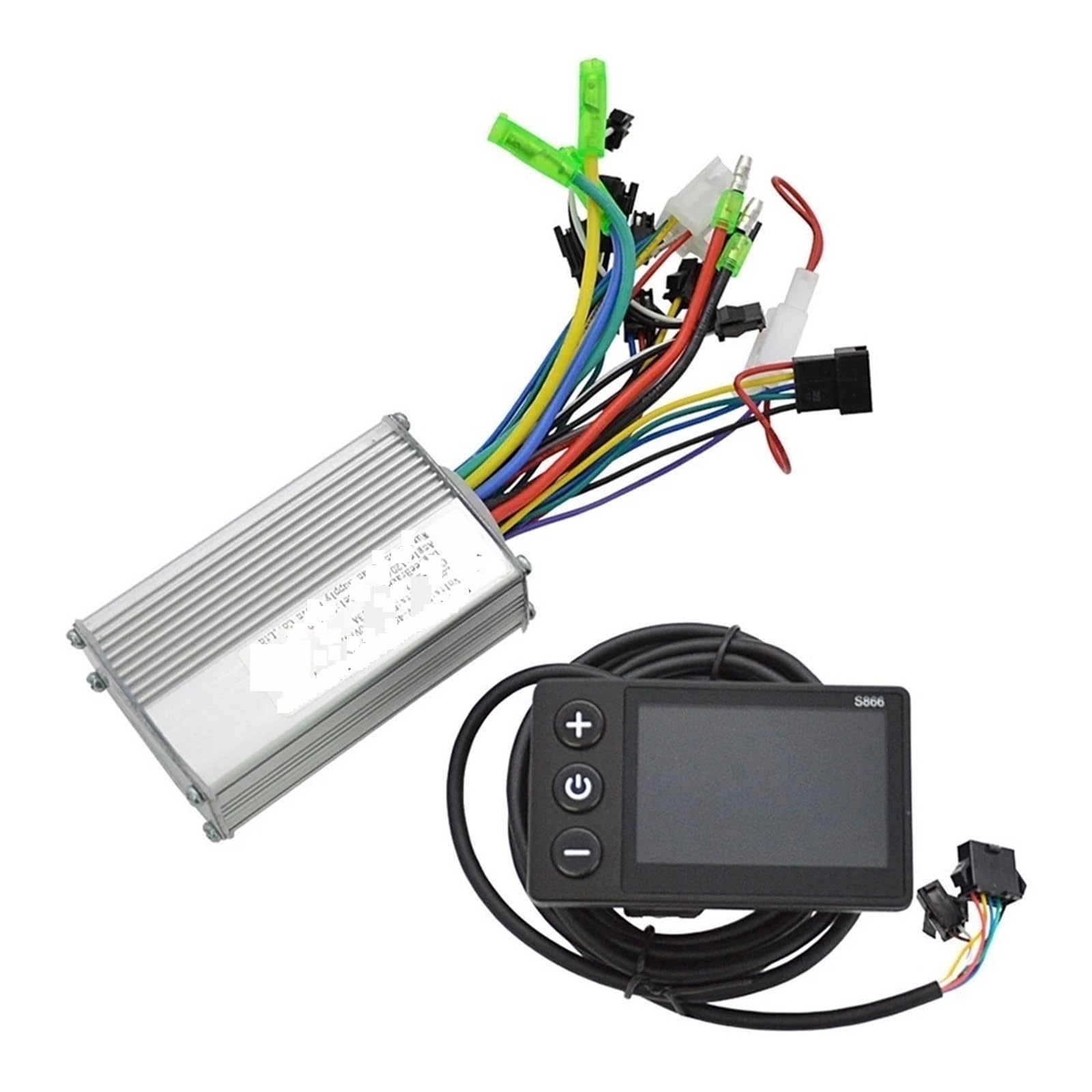 36 V/48 V 350 W elektryczny zestaw bezszczotkowych kontrolerów LCD kolorowy wyświetlacz Smart Display bezszczotkowy kontroler silnika skuter
