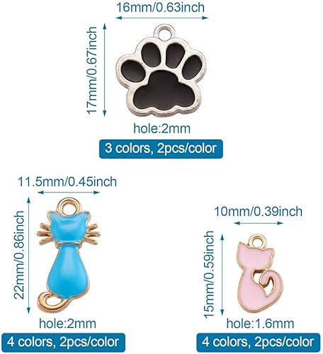 Vista 99 de Cheriswelry 30 dijes de aleación de cono de pino y ardilla, chapados en oro claro, con forma de cono de pino y ardilla, adornos colgantes de 0.47 a