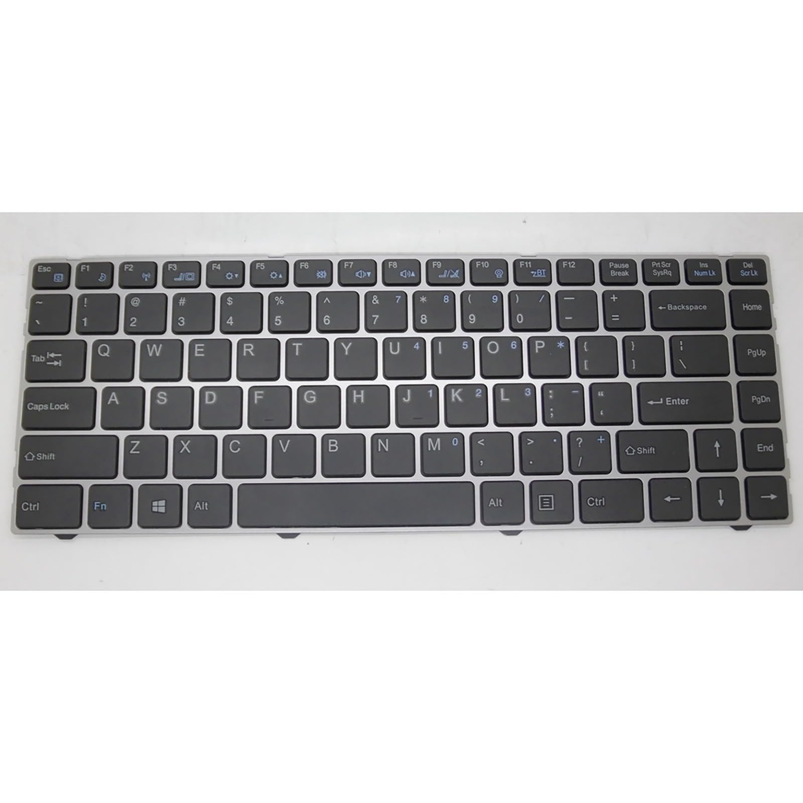Fácil de reemplazar Teclado para portátil JinMai 3-I7 Haier X1 X1T DOK-V6369H 51-01-US 1602 (EE. UU.)