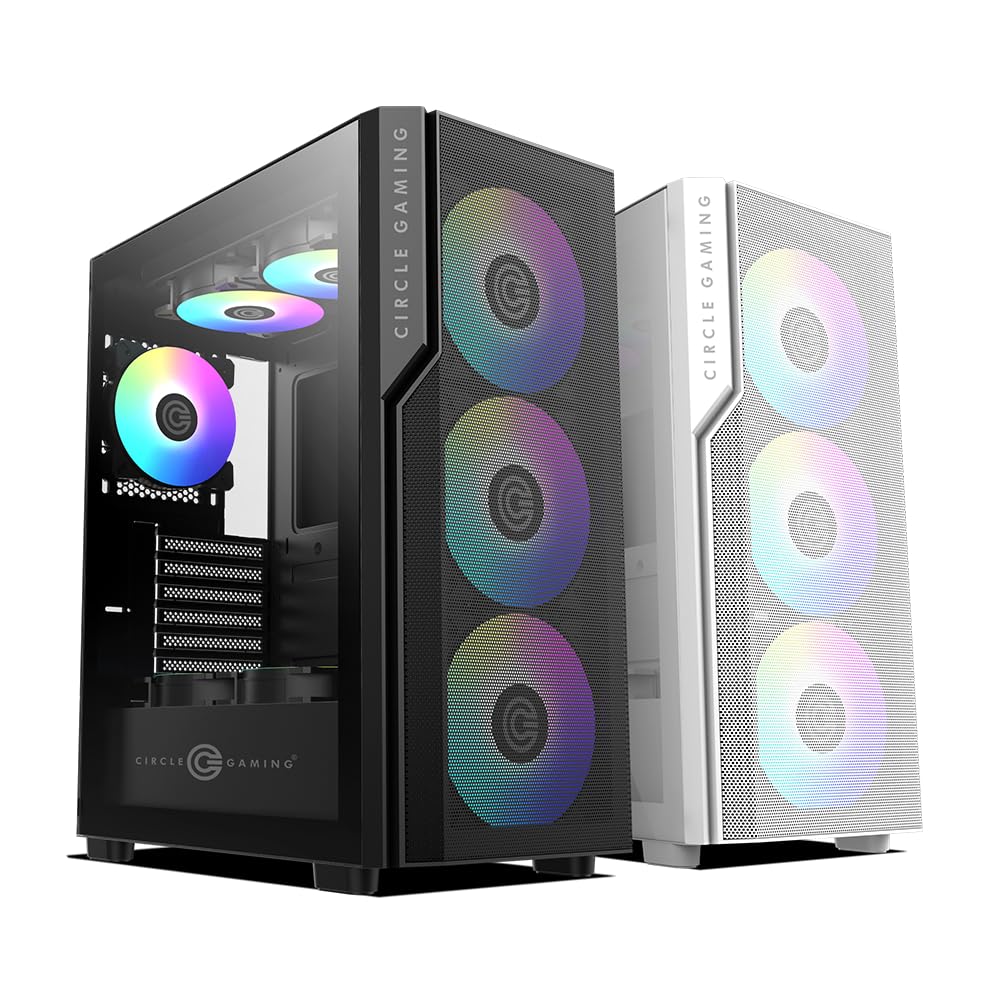 Circle Eliminator X5: Black Gaming PC Case -6 Circle Eliminator X5: Black Gaming PC Case -6