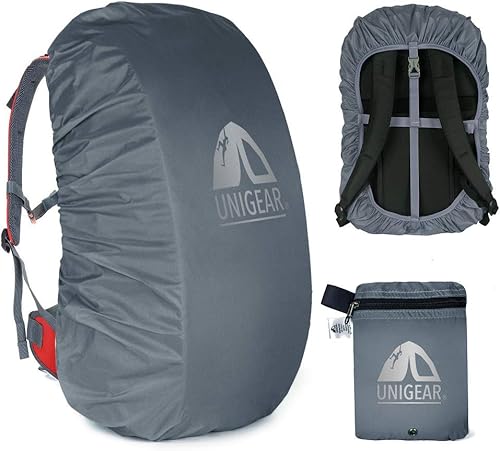 Miniatura 12 de Unigear Funda impermeable para mochila de 196.850 in, ultraportátil y duradera con 2 correas antideslizantes con hebilla, diseño de bolsa de Azul