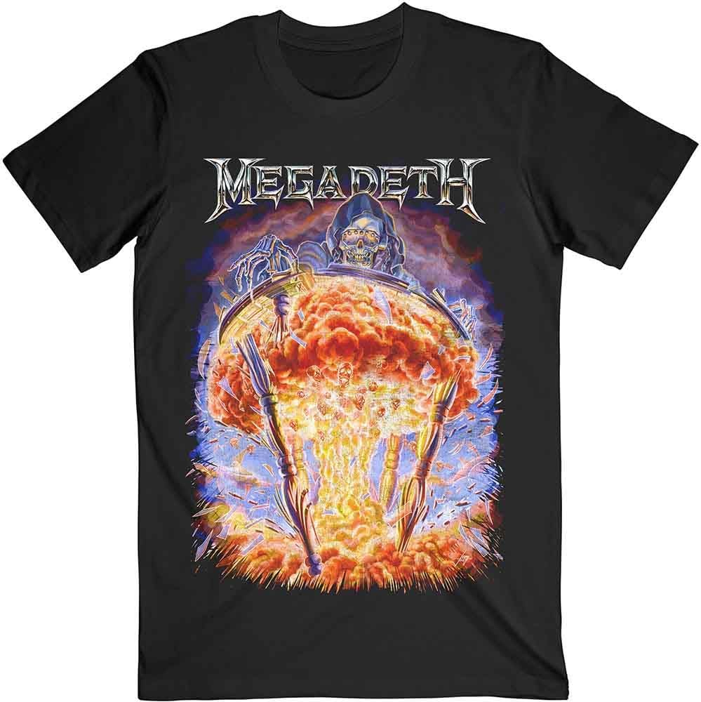Amazon | [Megadeth] T Shirt Countdown To Extinction Band Logo