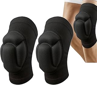Genérico Rodilleras deportivas, Transpirables y Antideslizantes con Compresion, Talla Universal, Rodilleras para Running, Gimnasio y Crossfit (XL)
