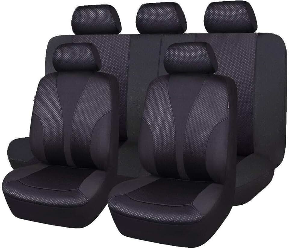 seat covers non detachable headrest