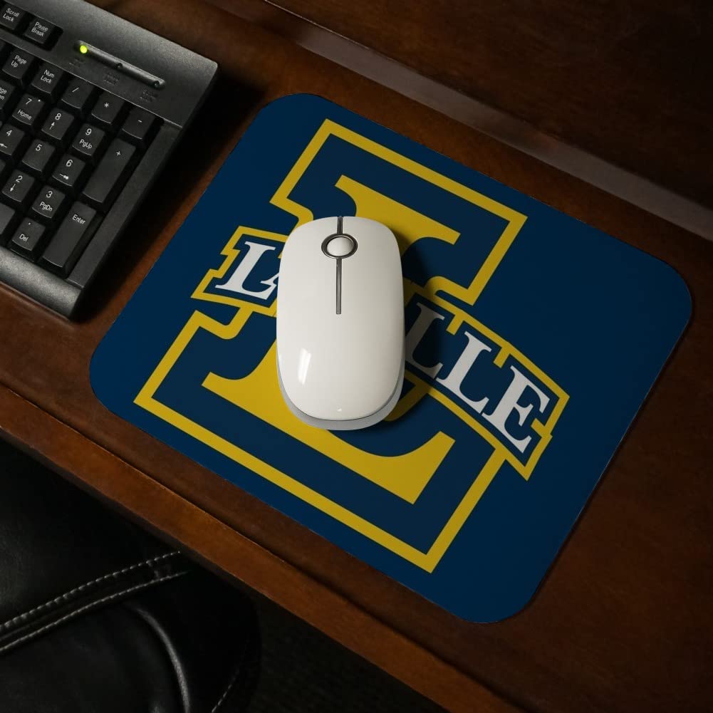 La Salle University Primary Logo Low Profile Thin Mouse Pad Mousepad