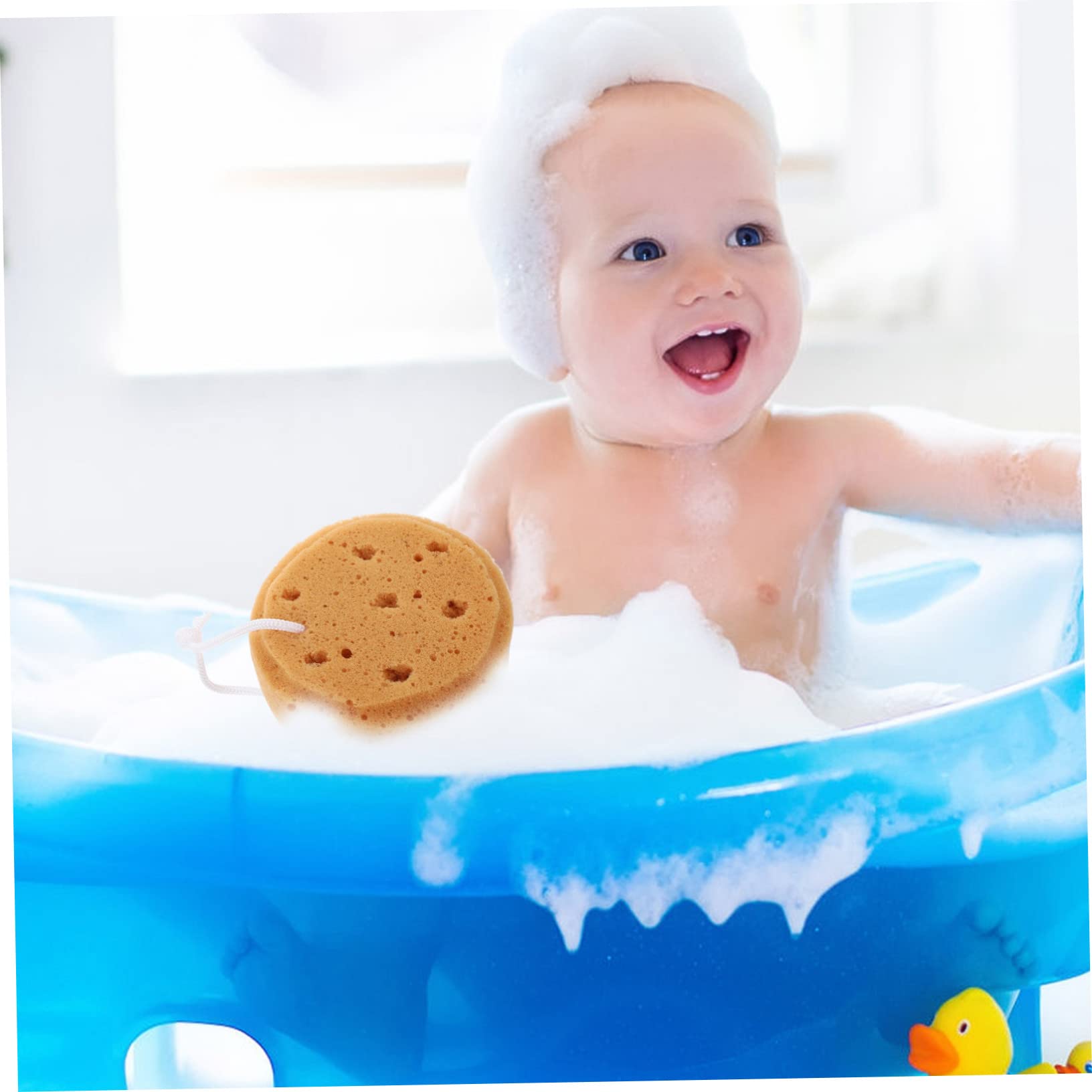 Healeved 16piezas Esponjas De Baño Exfoliantes Para Ducha Esponjas Corporales Suaves Para Mujeres y Alta Absorción De Agua y Rica