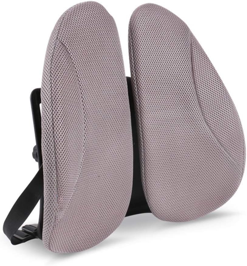 JSEIAJB Lumbar Pillow - Dreamer Car Mini Supportive Chair Cushion Lumbar Pillow Design for Lower Back Pain Relief, Memory Foam Back Support(C)