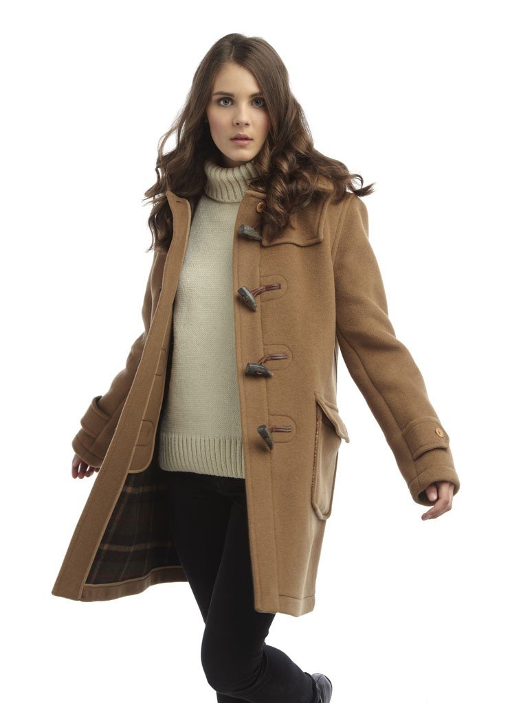 Womens London Duffle Coat Camel - 14 : Amazon.ca: Clothing, Shoes
