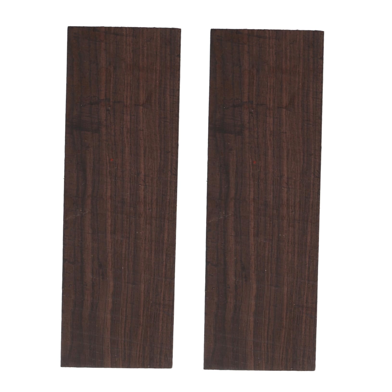 BESPORTBLE 2pcs Ebony Wood Block Guitar Bridge Accessory Set Acoustic Guitar Replacement Parts Diy Music Instrument Kit