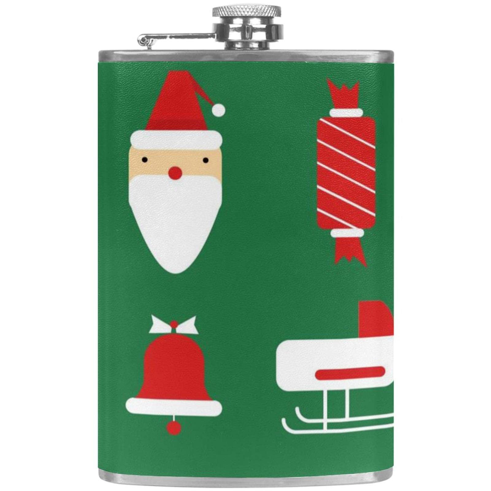 Flasque pour liqueur de Noël petit flacon de poche étanche pour whisky