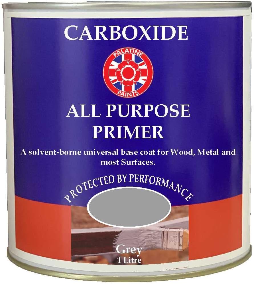 All Purpose Primer Undercoat Oil Based for Wood and Metal, 1Lt Grey