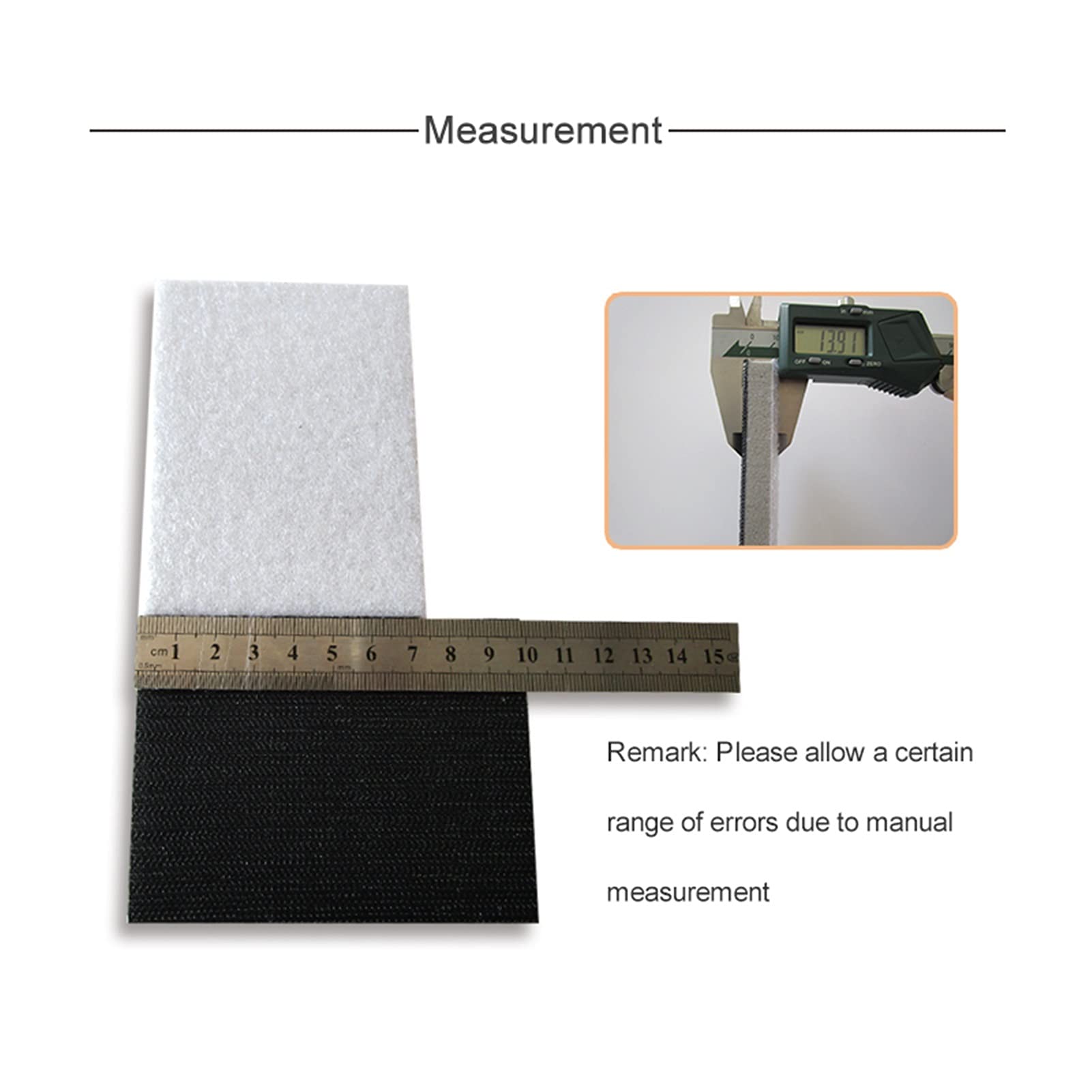 Almohadilla de Pulido 5 UNIDS Almohadilla de Interfaz de Esponja Rectangular de Alta Densidad 7PCS 70 * 100M Pad Pad Pad Protection Cojín de Almohadilla de lijadora Gancho y Bucle