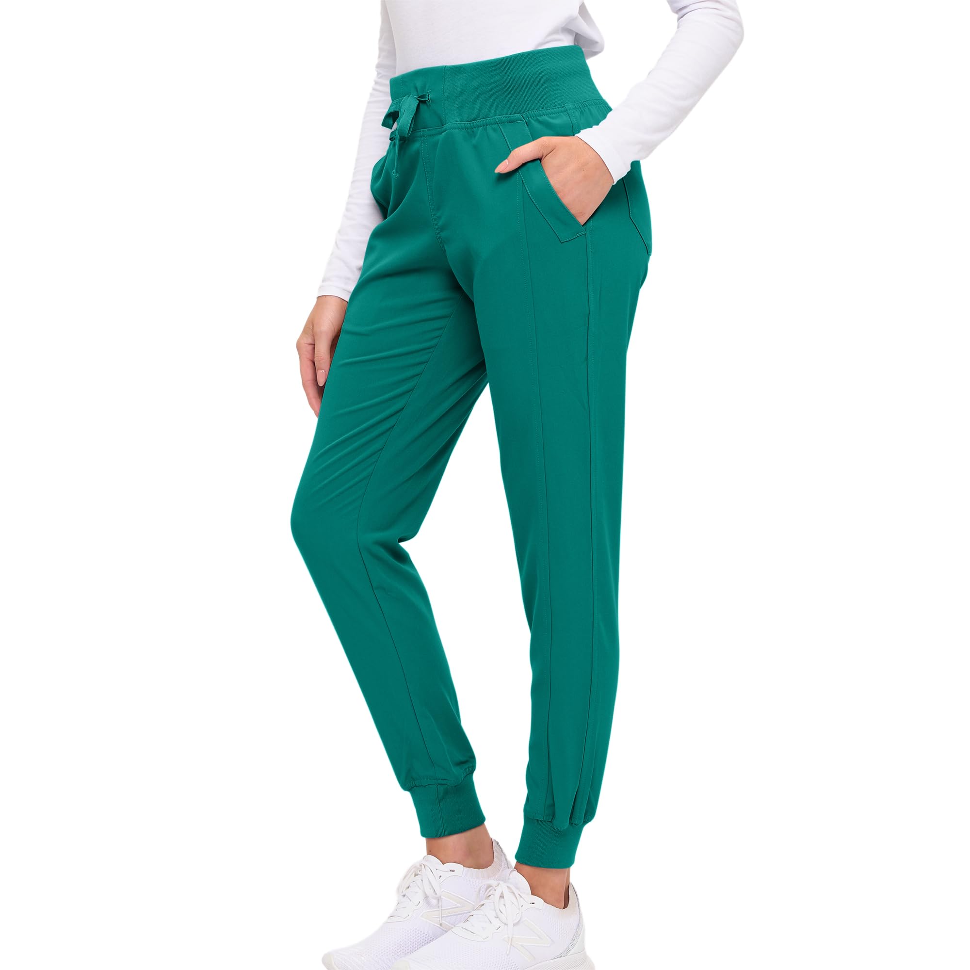 Monarch Uniforms Women’s Soft Stretch Jogger Scrub Pants – Ultra Comfortable, Flexible Medical Uniform Pants