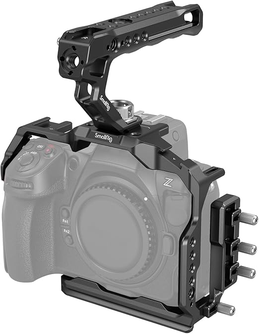 SmallRig Z 8 Camera Cage Kit for Nikon Z 8, with Top Handle and HDMI Cable Clamp, Anti-Twist Design and Aluminum Alloy Full Cage Kit for Bird Shooting, Sports Shooting, Commercial Filming - 3941
