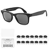 14Pcs LED Light Blocking Stickers Compatible with Ray Ban Meta Wayfarer/Skyler/Headliner(Gen 2) & Oakley Meta HSTN Smart Glasses Accessories, Low-Tack Restickable Blackout Light Covers Sticker