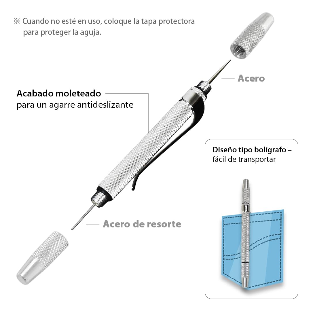 FIRSTINFO H5136 | Aguja de Limpieza para Boquillas del Limpiaparabrisas | Herramienta para Chorro del Parabrisas