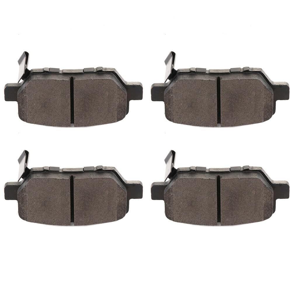 cciyu D1090 Rear Semi-Metallic Disc Brake Pads Kit For Acura RL 2005-2012 4PCS