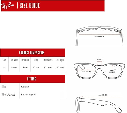 Miniatura 4 de Ray-Ban RB4455F Zuri - Gafas de sol acolchadas para hombre y mujer + paquete con kit de gafas de diseño iWear de cortesía